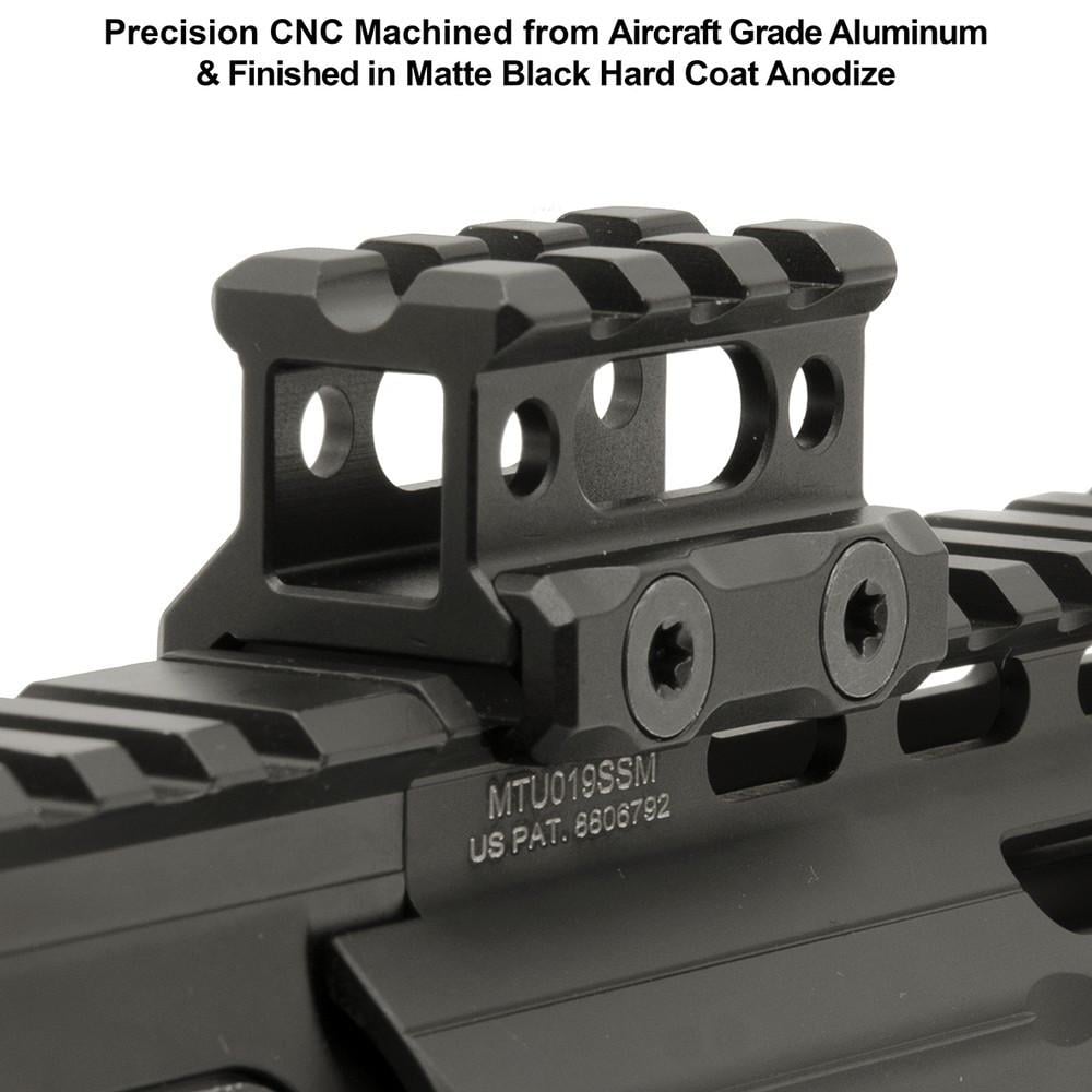 Компенсатор висоти Leapers UTG UNIVERSAL Weaver/Picatinny 40х21 мм (MT-RSX8S) - фото 10