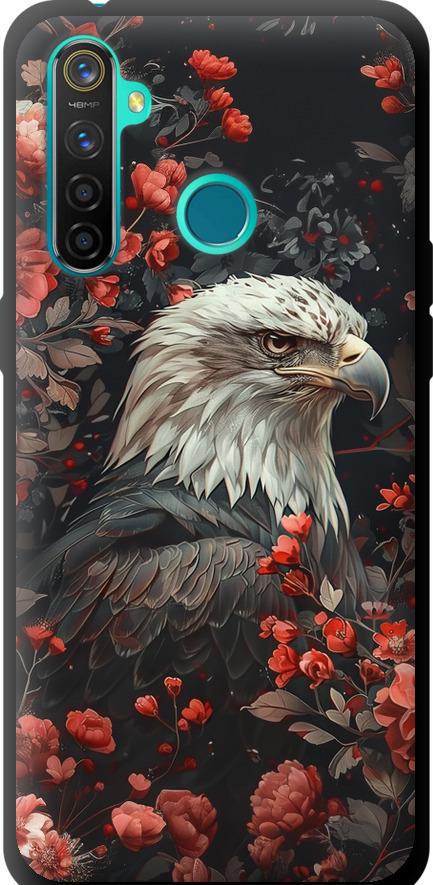 Чехол на Realme 5 Pro Цветочный страж (6102b-1861-42517)