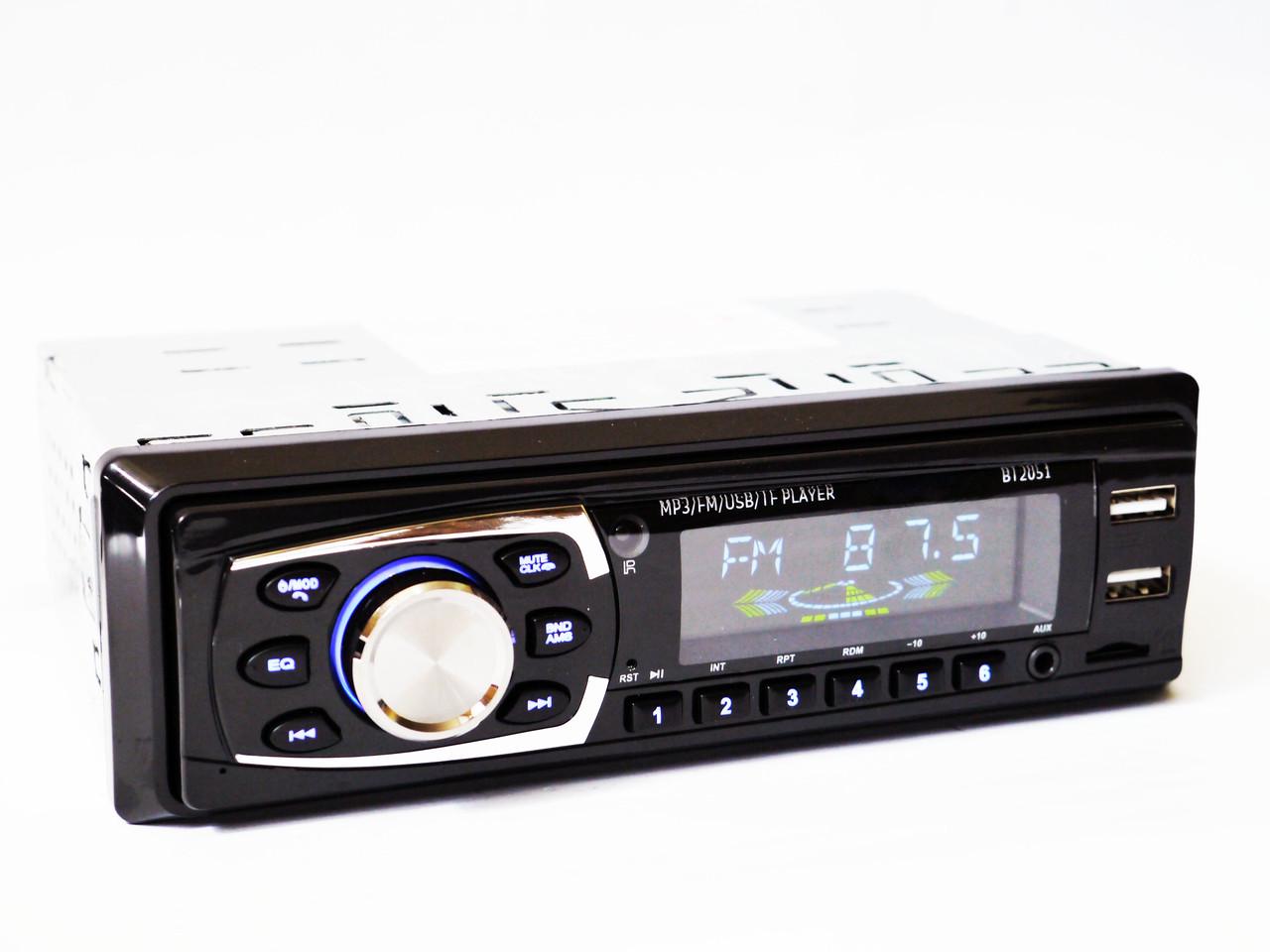 Автомагнитола Pioneer 2051BT USB/microSD/FM/AUX + Bluetooth с пультом ДУ 4x50 Вт