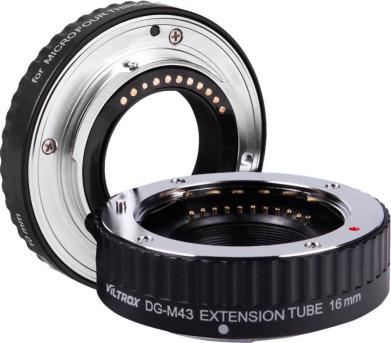 Макрокольца Viltrox автофокусные для фотокамер Olympus и Panasonic байонет Micro 4/3 DG-M43