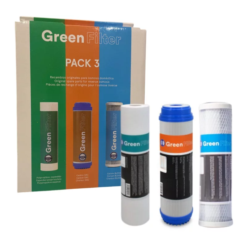 Комплект картриджів для систем зворотного осмосу Puricom PACK 3 (96011)