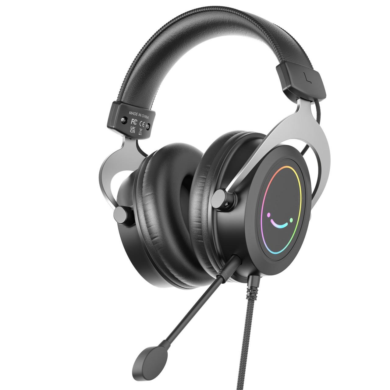 Гарнітура FIFINE AmpliGame 3,5 мм Чорний (H3 RGB) - фото 3 Гарнітура FIFINE AmpliGame 3,5 мм Чорний (H3 RGB) - фото 3