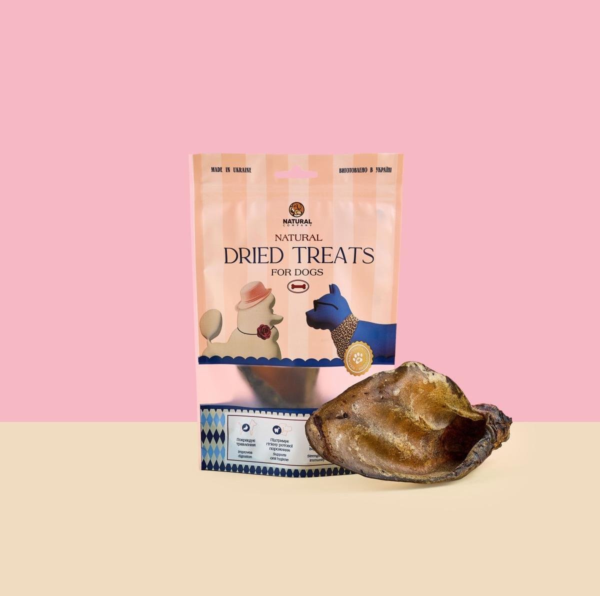 Вухо яловиче Natural 1 шт. (290-02)