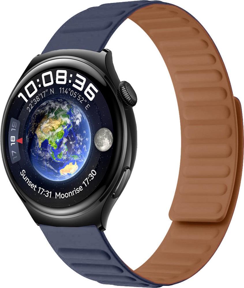 Ремешок магнитный Magneter для Huawei Watch 4/4 Pro Dark Blue (38603-5D)