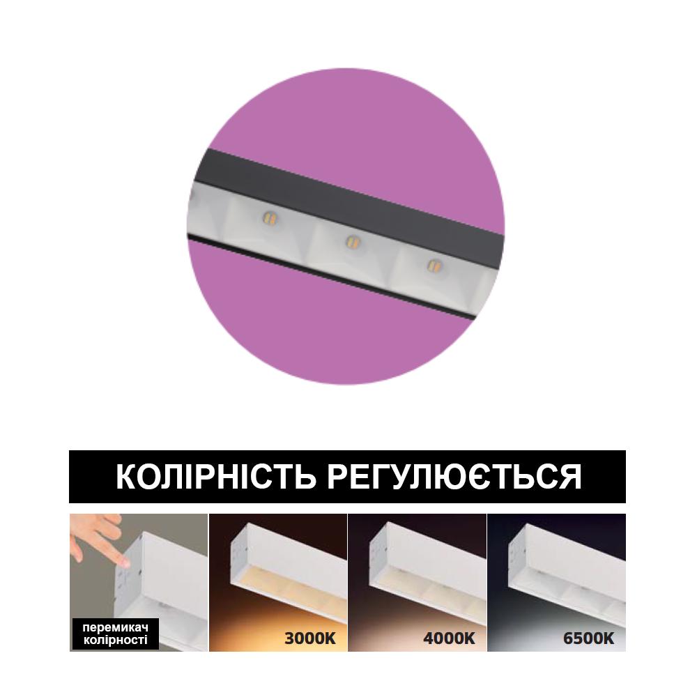 Люстра светодиодная HOROZ ELECTRIC DESTINY 3CCT-40 40W - фото 4