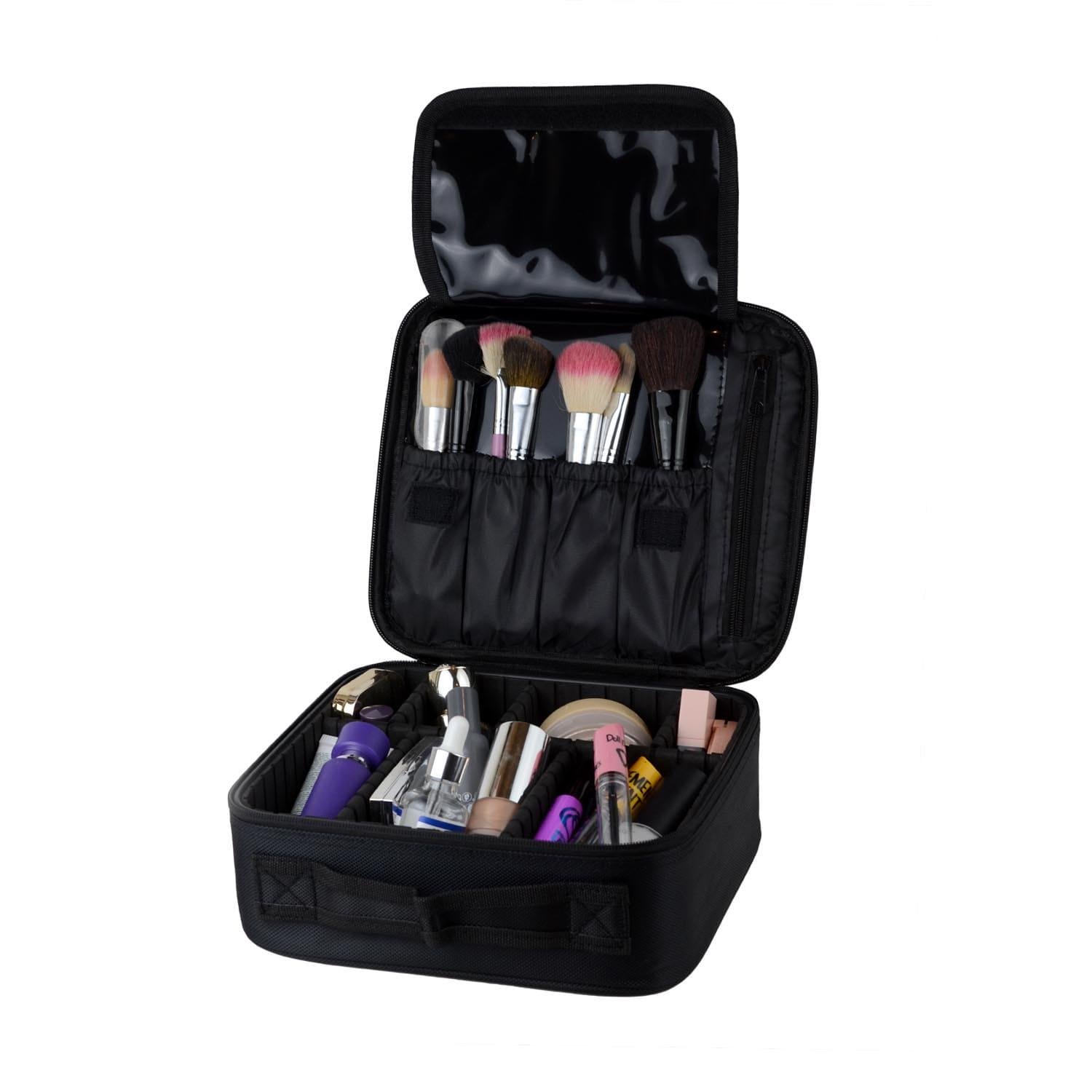 Дорожный органайзер для косметики 25х22х10 см Черный (ОКД-35-11)