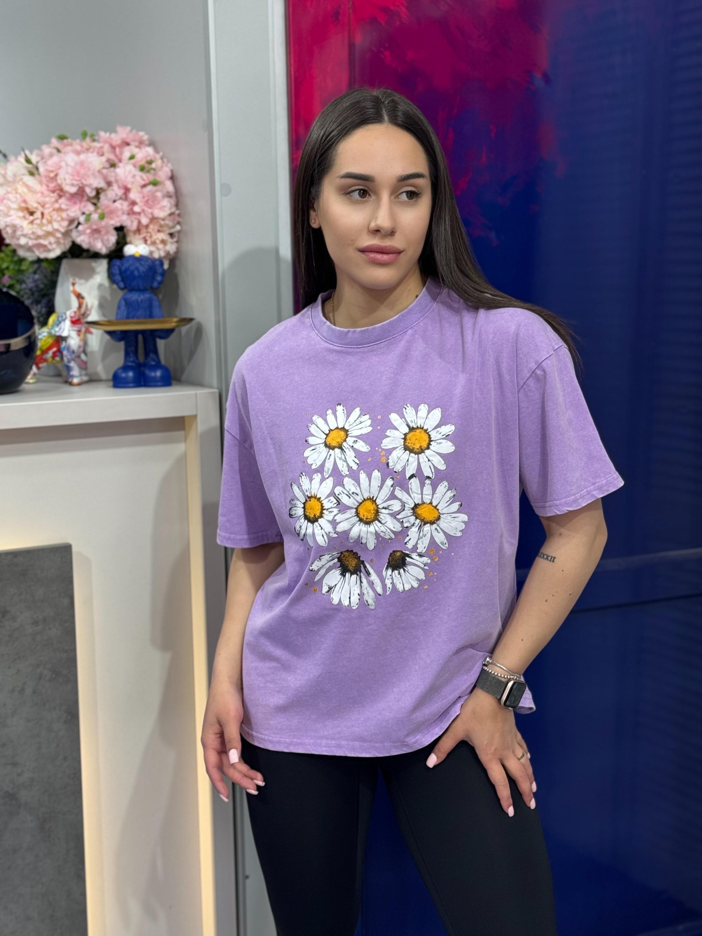 Футболка женская OS Фиолетовый (#27003)