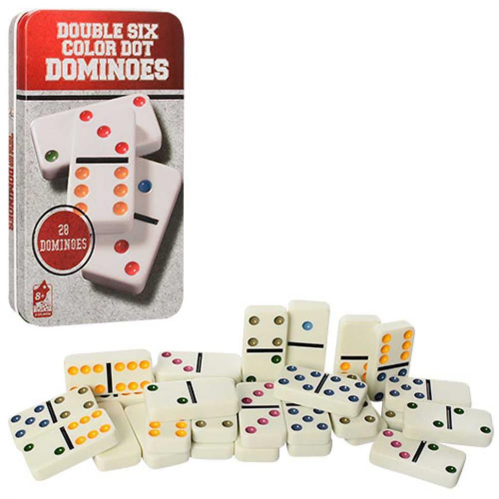 Настільна гра Bambi Доміно 501070 в металевій коробочці (RLT16510)