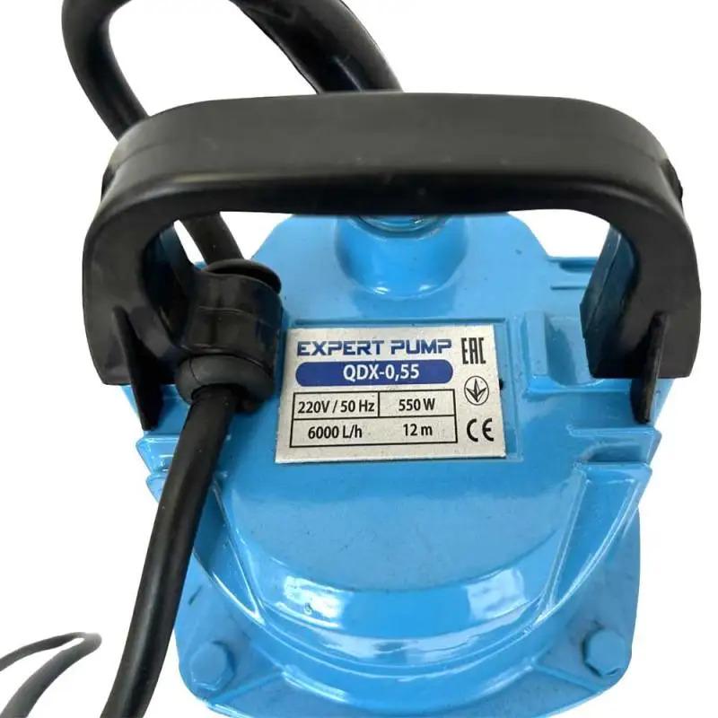 Насос дренажный Expert Pump QDX 0,55 для грязной воды откачки септиков, без полавка - фото 2 Насос дренажный Expert Pump QDX 0,55 для грязной воды откачки септиков, без полавка - фото 2