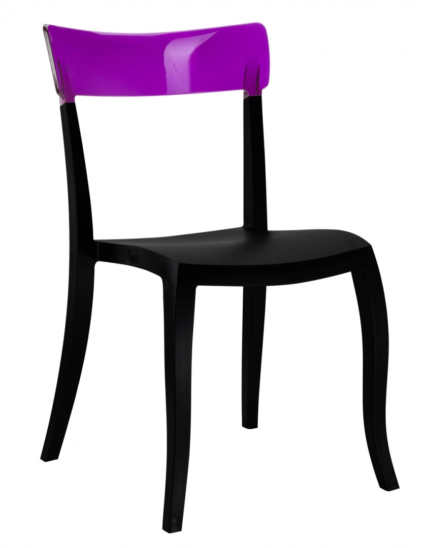 Стул Litolan Papatya Hera-SP Black Пурпурный (DR002072)