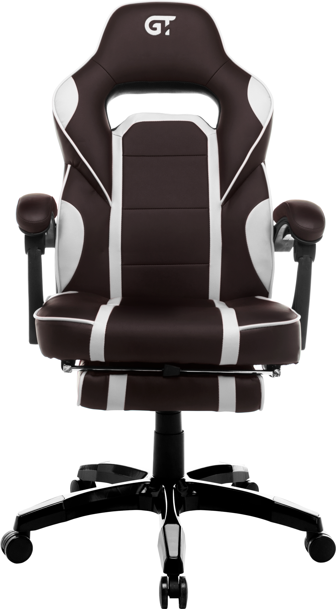 Крісло геймерське GT Racer X-2749-1 Dark Brown/White - фото 2