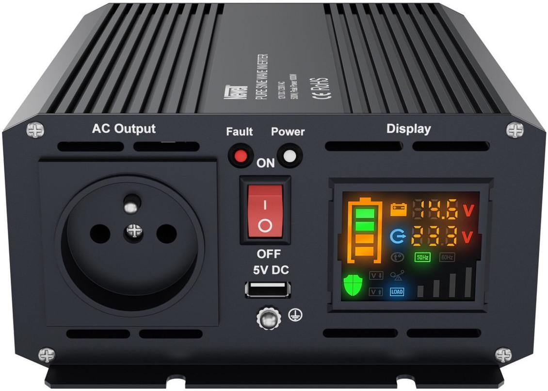 Інвертор 12220 Newell з чистою синусоїдою 500 Вт (1975442446) - фото 1