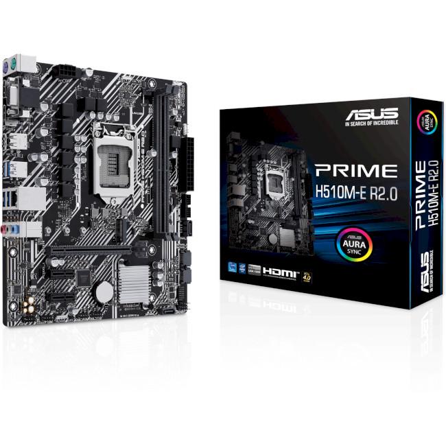 Материнська плата Asus PRIME H510M-E R2.0 s1200/2DDR4/VGA/DP/HDMI/3PCIe/4SATA - фото 6