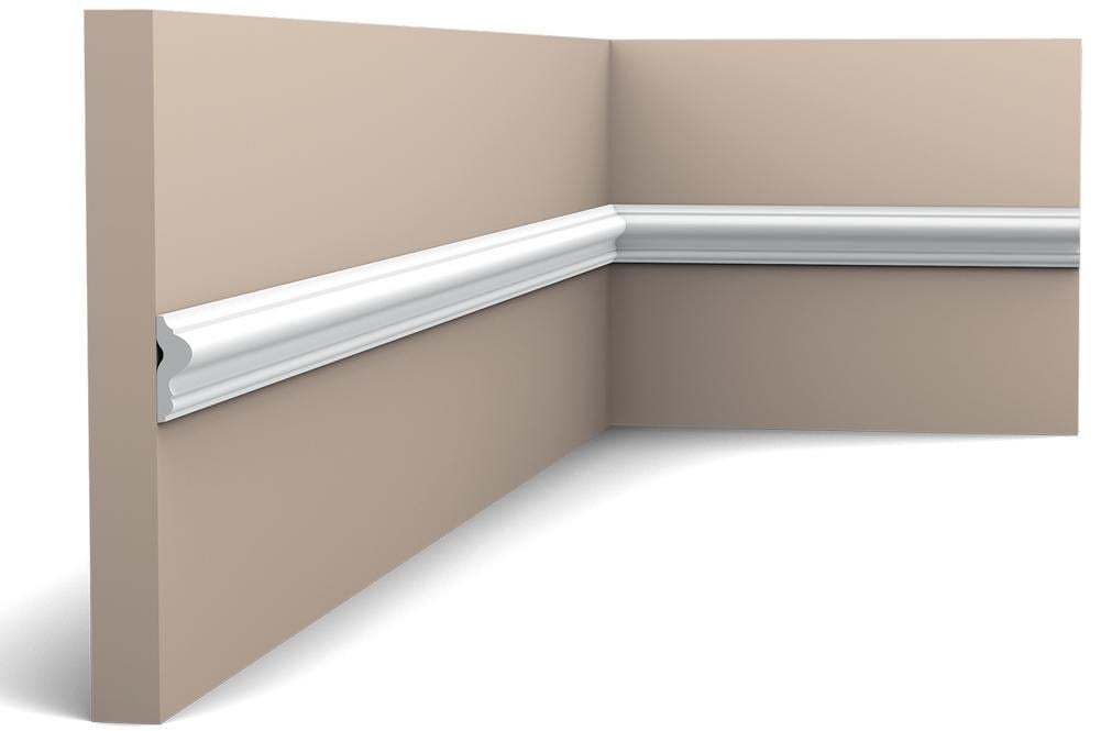 Молдинг гладкий Orac Decor PX201 25x9 мм 2000 мм (12368396)