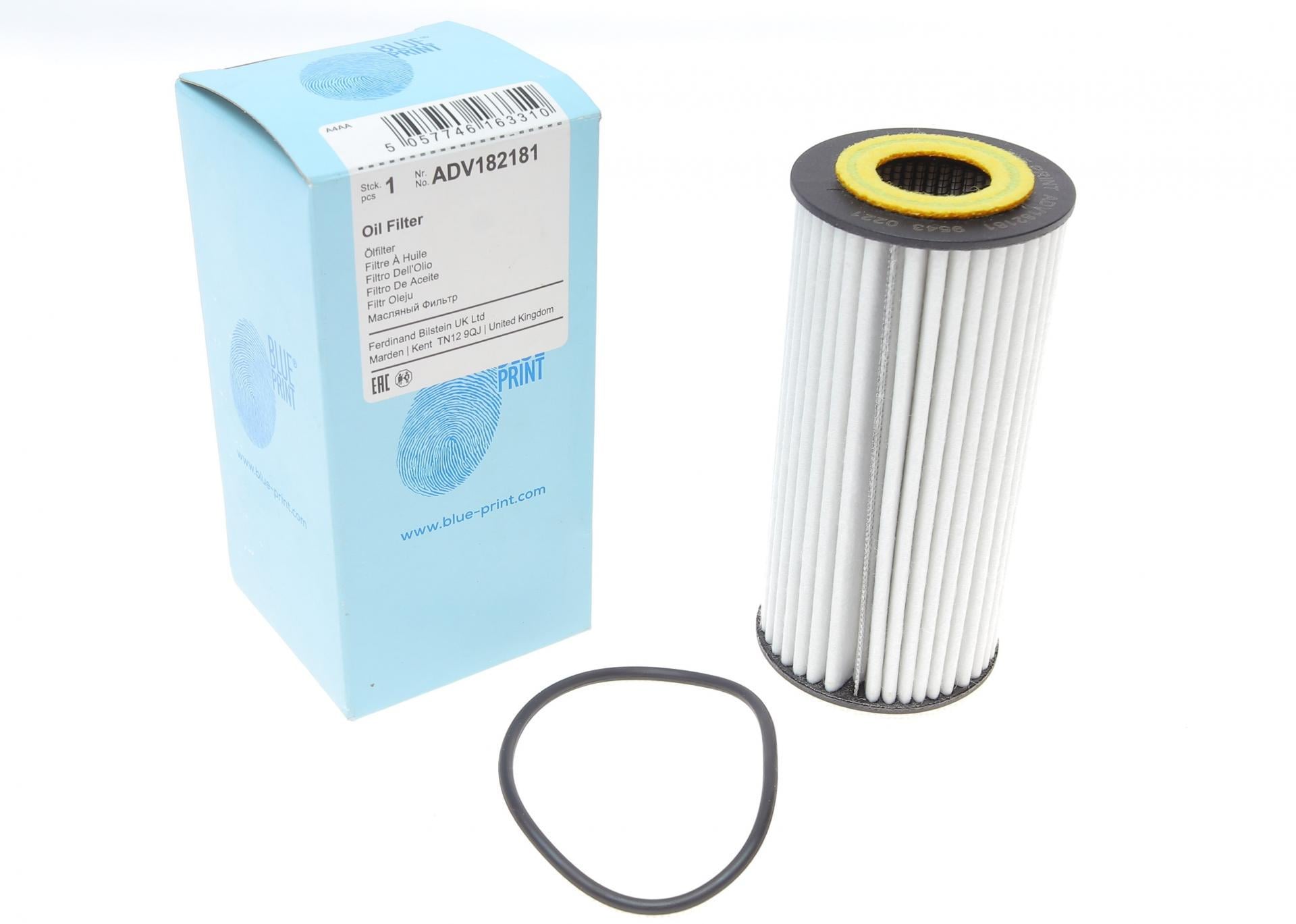 Фильтр масляный BLUE PRINT для VW Golf VII/Passat 1,8/2,0 TFSI 12- (ADV182181)