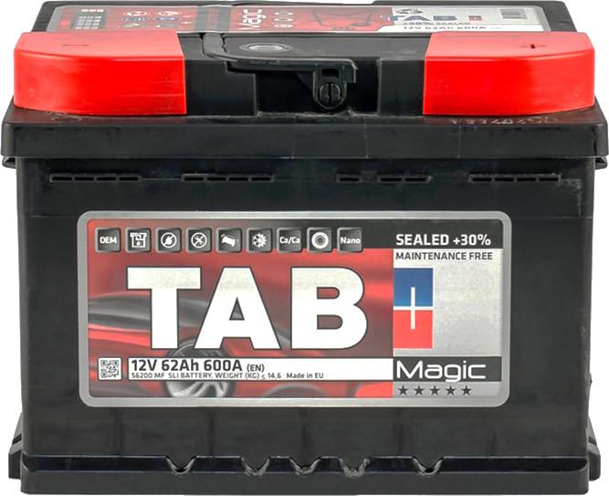 Акумулятор TAB Magic 62Ah 600EN -/ Euro (189063)