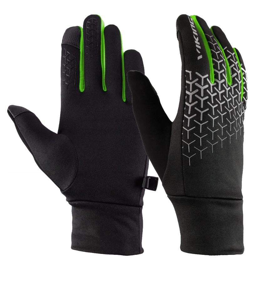 Перчатки спортивные Viking Orton Gloves S Black/Green (140/20/3300-64-7) Перчатки спортивные Viking Orton Gloves S Black/Green (140/20/3300-64-7)