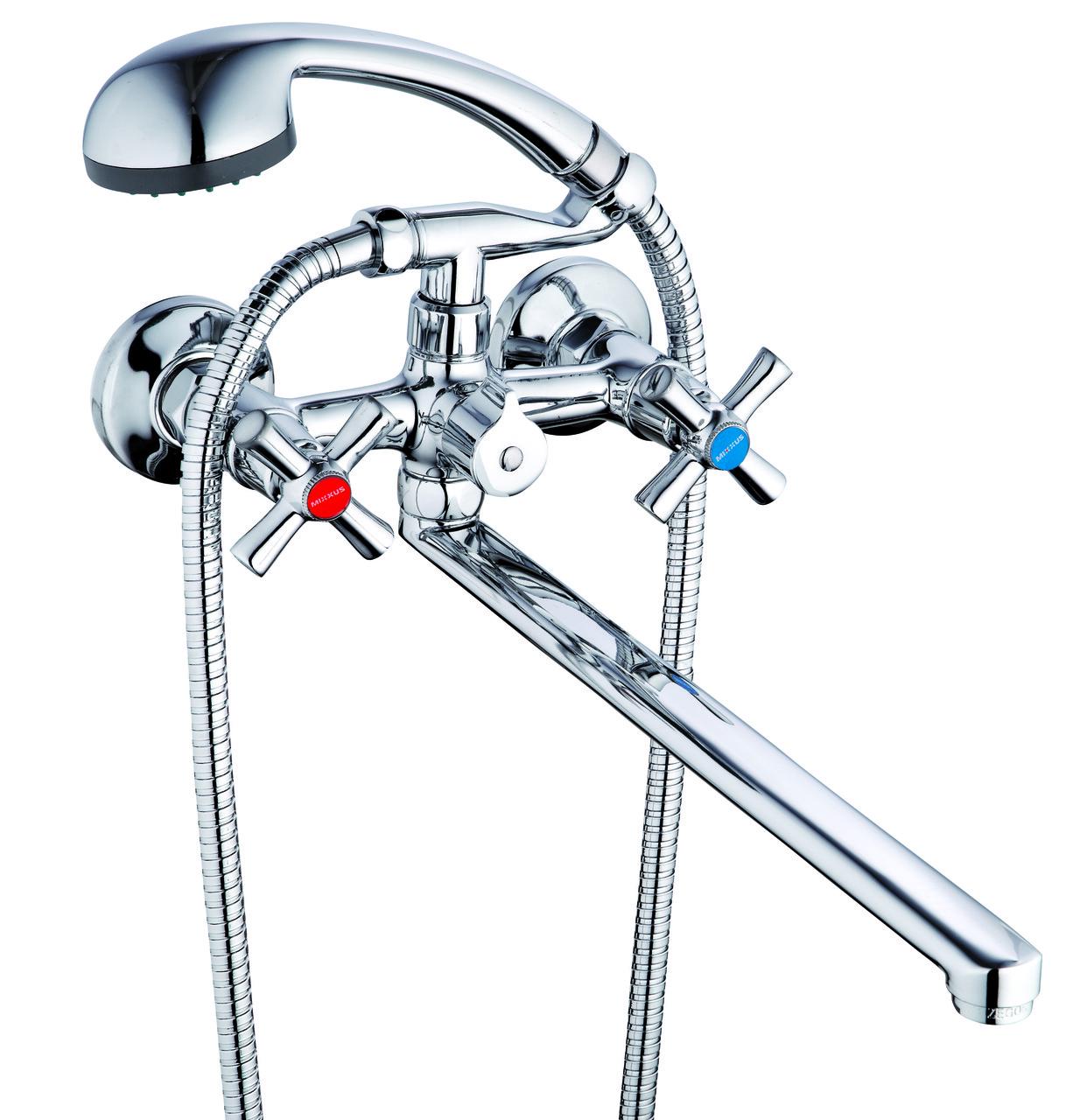 Змішувач для ванни MIXXUS DMT7-B722 з плоским виливом (MI6439)