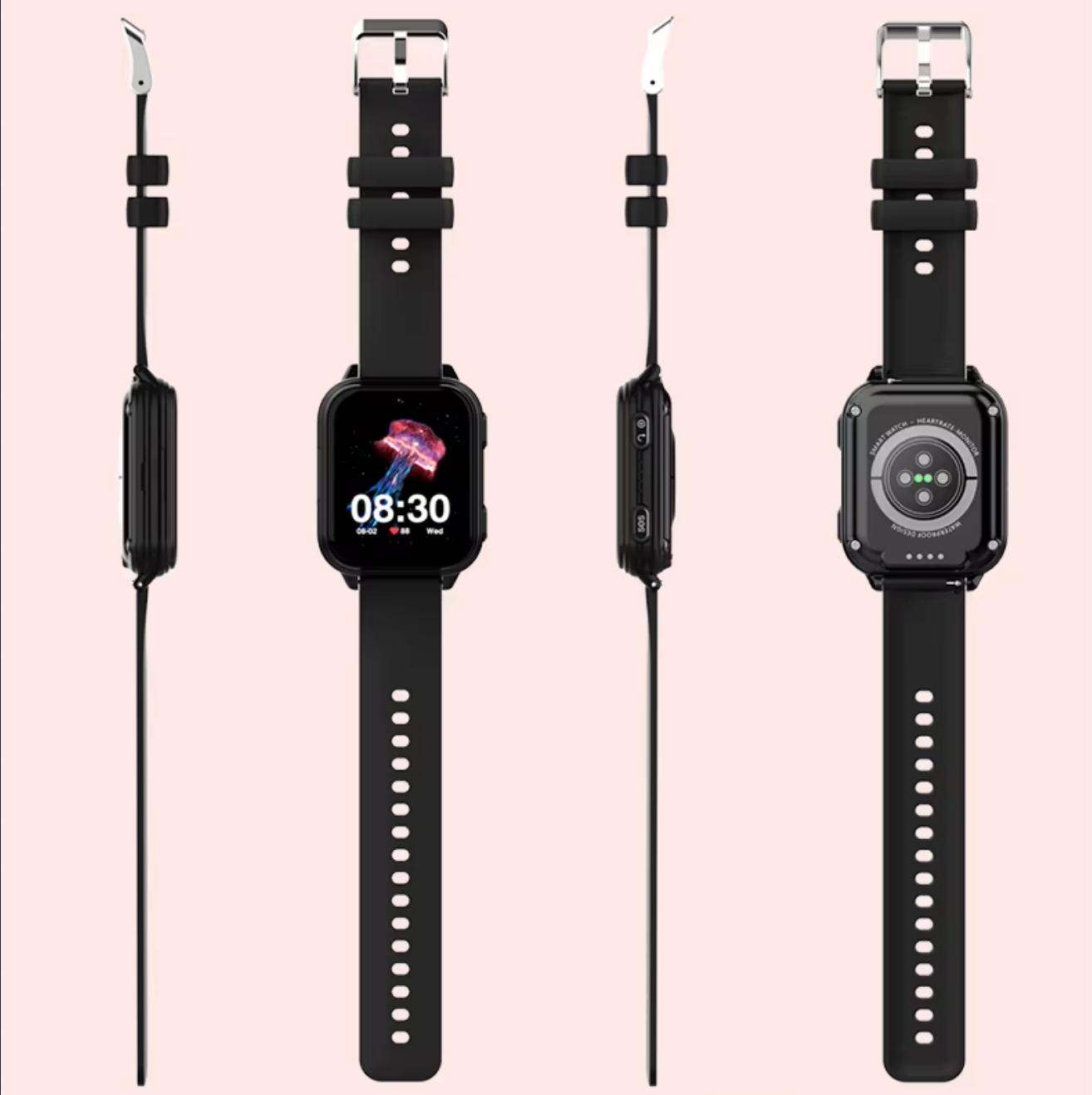 Смарт-часы с GPS для детей Wonlex KT33 Amoled 8GB Black — фото 5