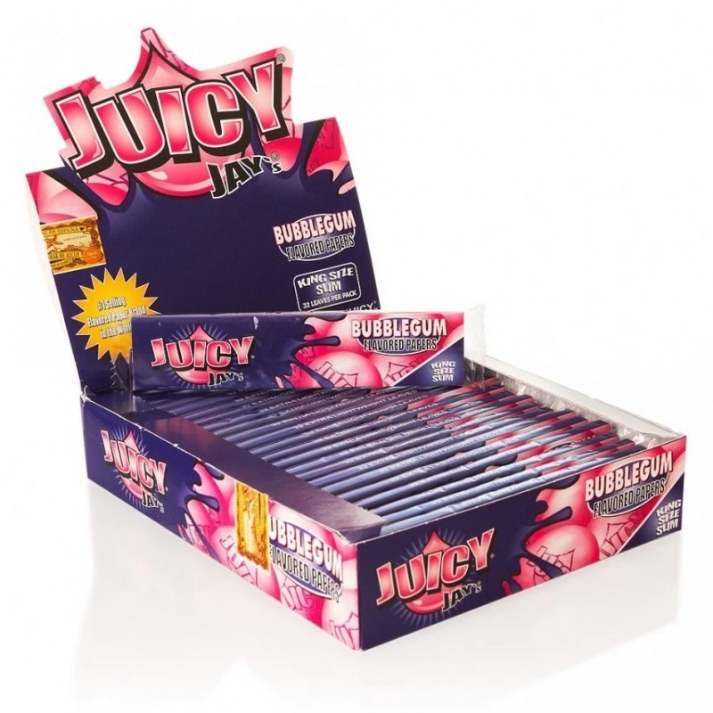 Папір зі смаком Juicy Jay's Bubble Gum King Size (21167)