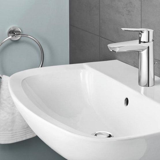 Умывальник подвесной Grohe Bau Ceramic 55,3х38,6 см Белый (39440000) - фото 3