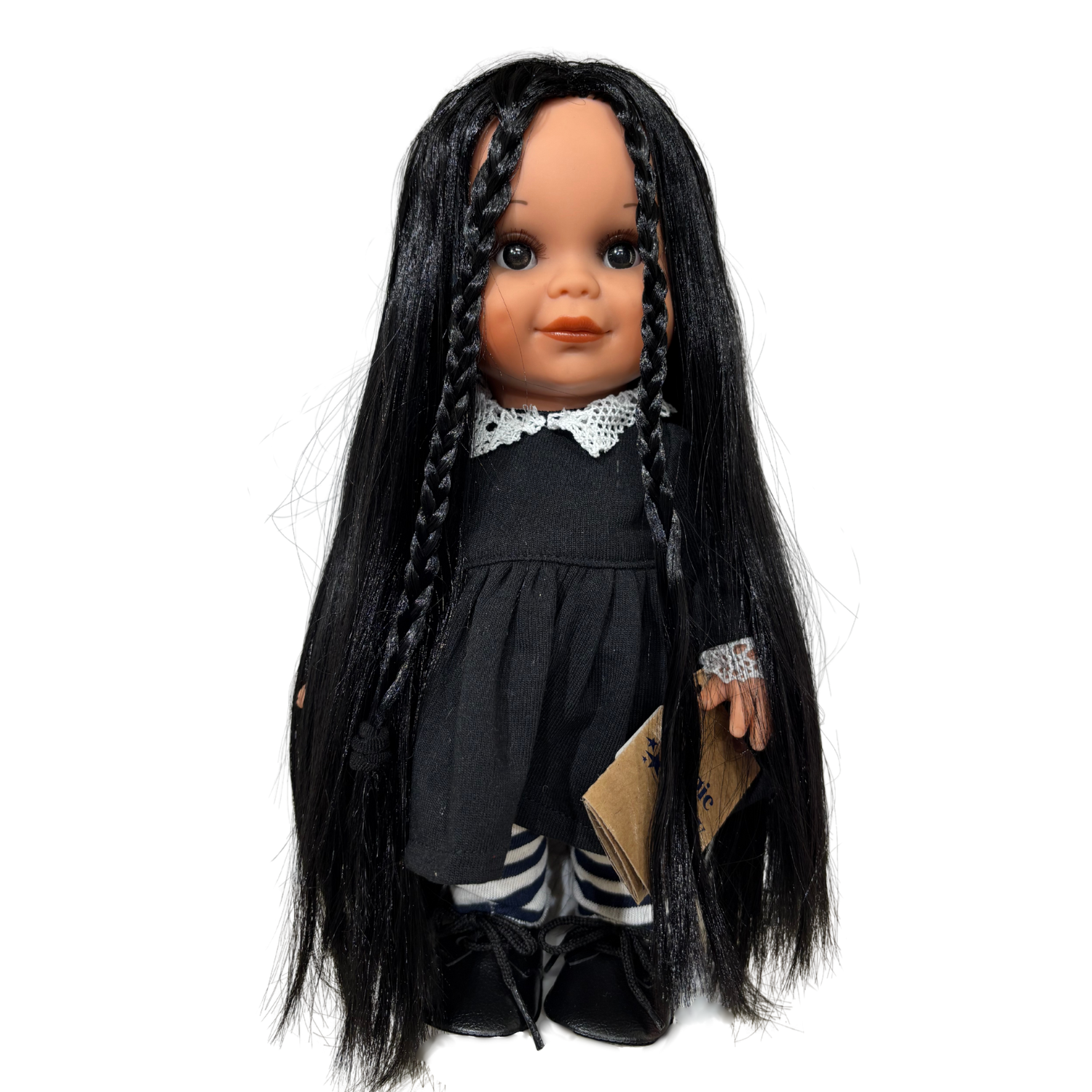 Лялька вінілова wednesday lamagik magic baby брюнетка з ароматом ванілі ексклюзивна 30 см