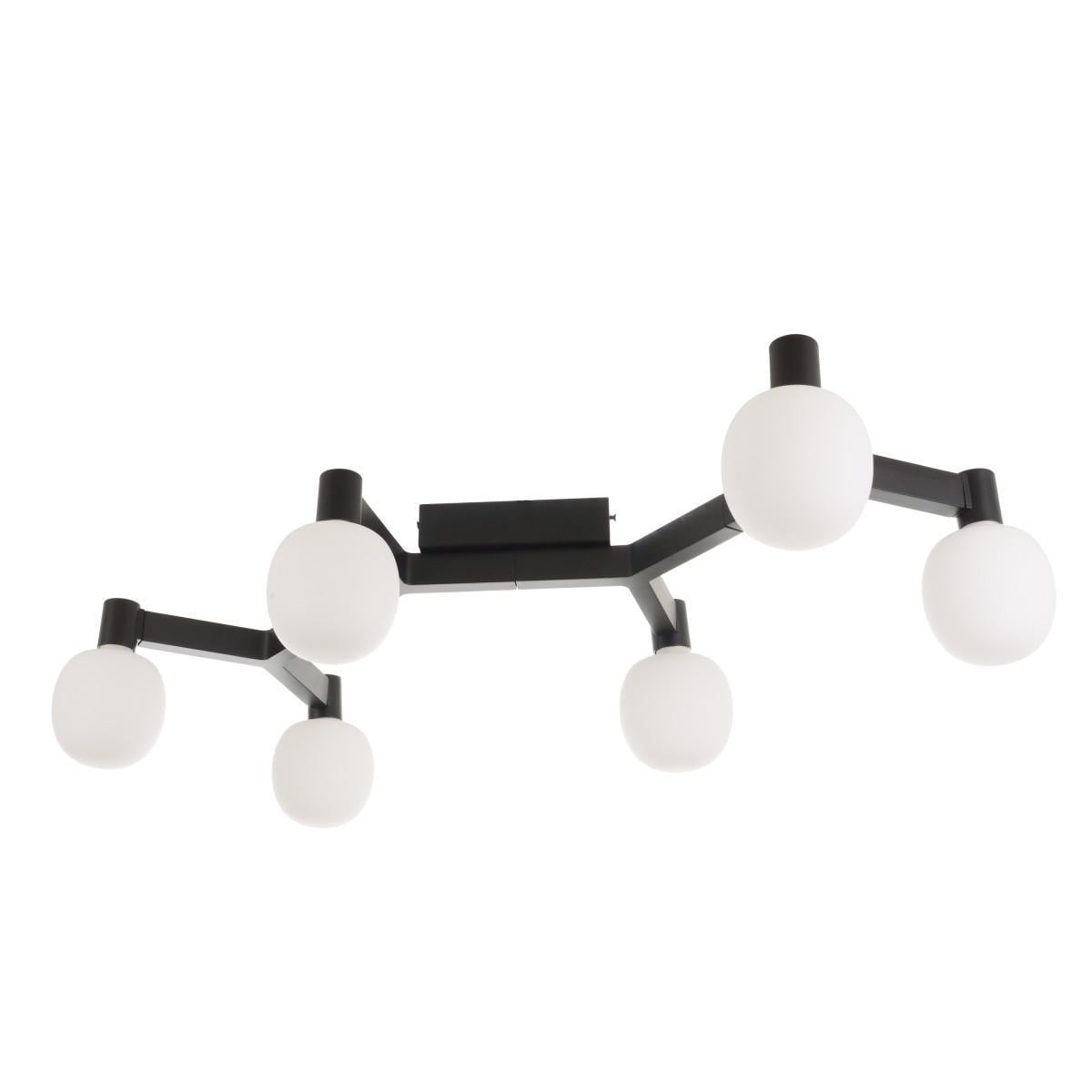 Люстрая молекула Brille потолочная G9 35W BK BL-837C/6 23-894