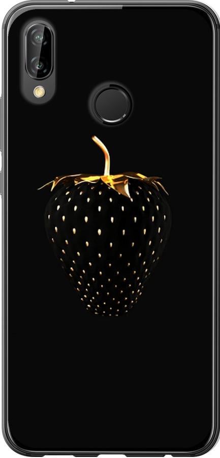 Чехол на Huawei P20 Lite Черная клубника (3585t-1410-42517)