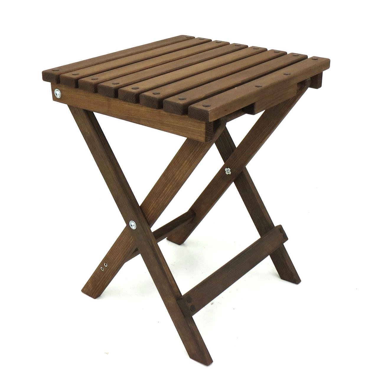 Столик раскладной из дерева Гаскон Капучино (СУН-000909)