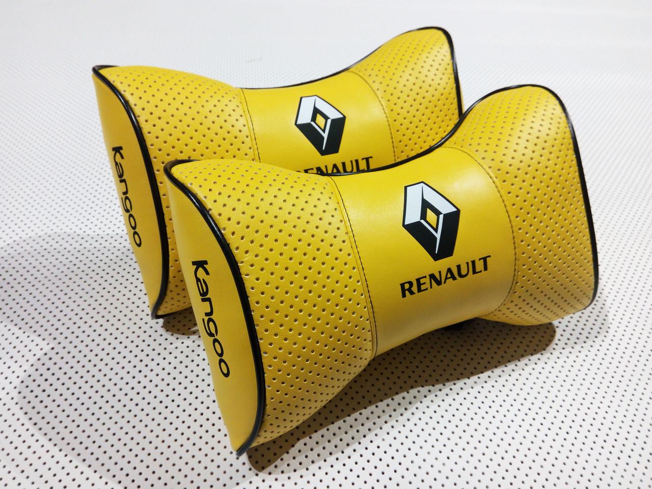 Подушка на подголовник авто Renault 2 шт. (00152)
