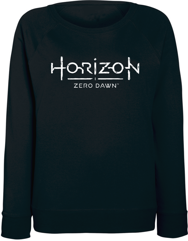 ᐉ Свитшот женский "Horizon Zero Dawn" Logo S Черный