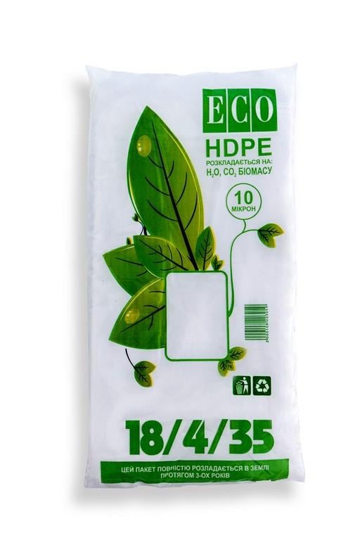 Полиэтиленовые пакеты фасовочный ЕКО 18/4х35 500 шт. (2806232042)