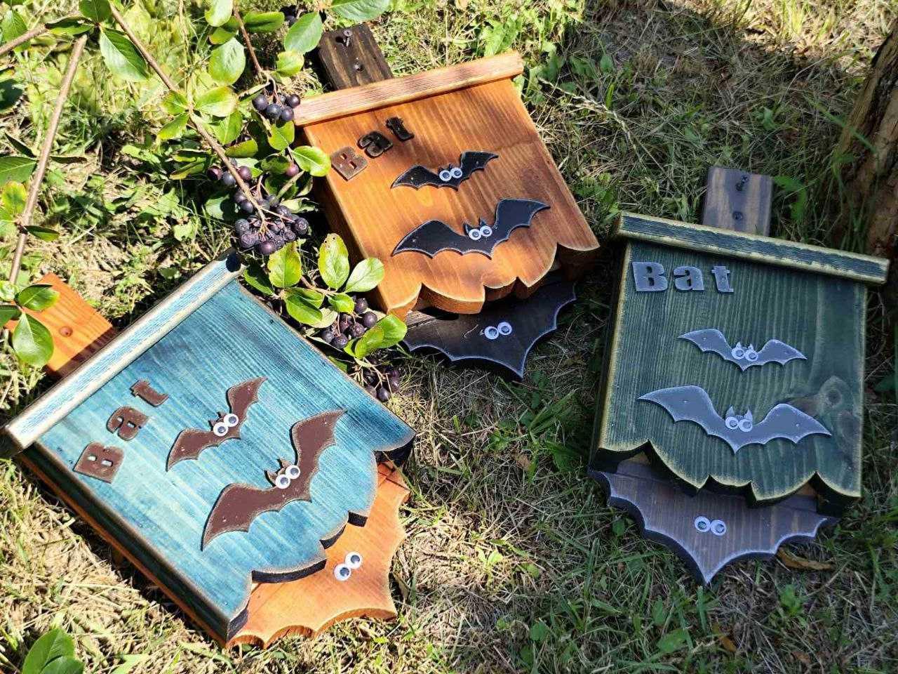 Дом для летучих мышей Сибелла подвесной 30х20х6,5 см Темно-Синий - фото 3 Дом для летучих мышей Сибелла подвесной 30х20х6,5 см Темно-Синий - фото 3