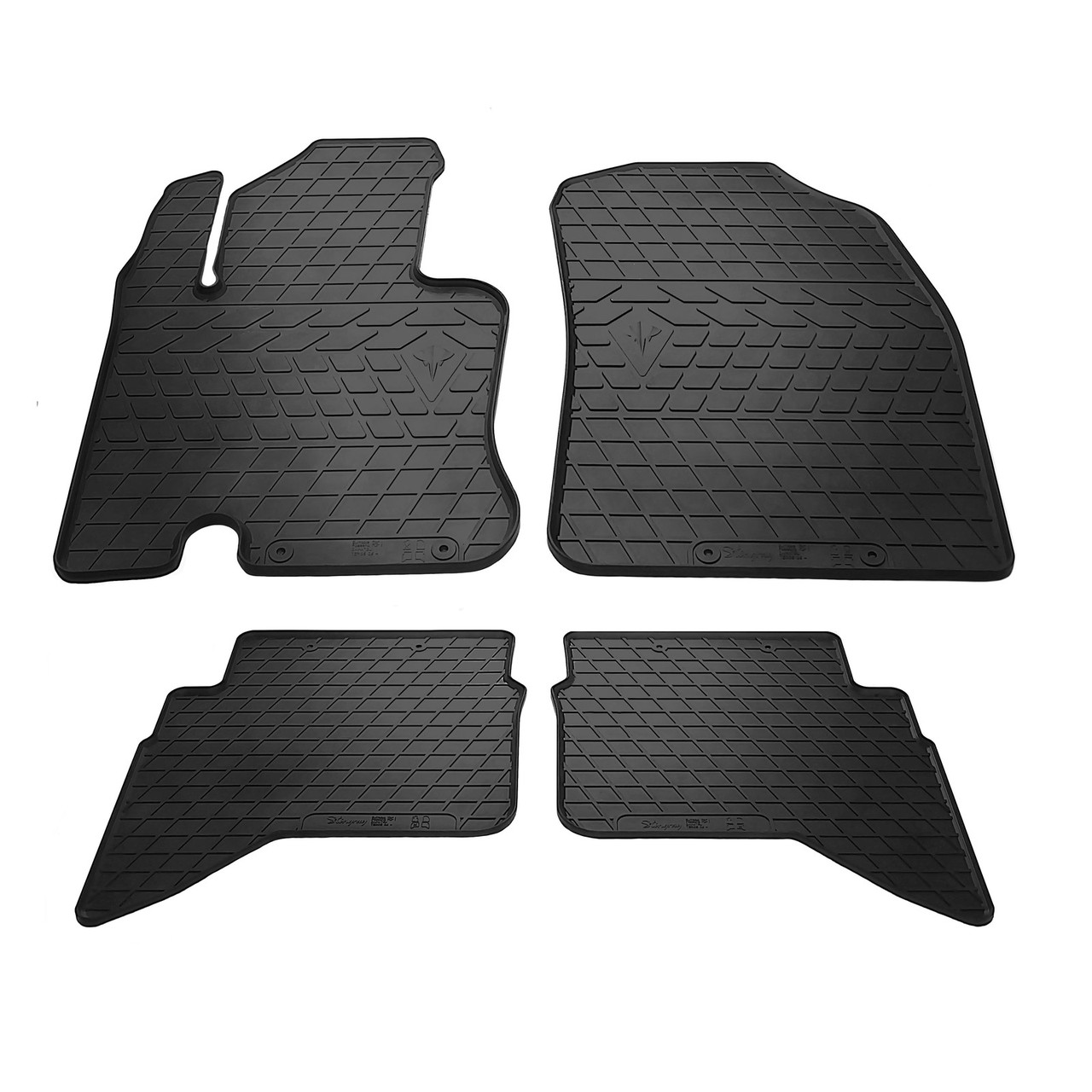 Автоковрики Stingray Daihatsu Terios 4 шт. Черный (1386477203)