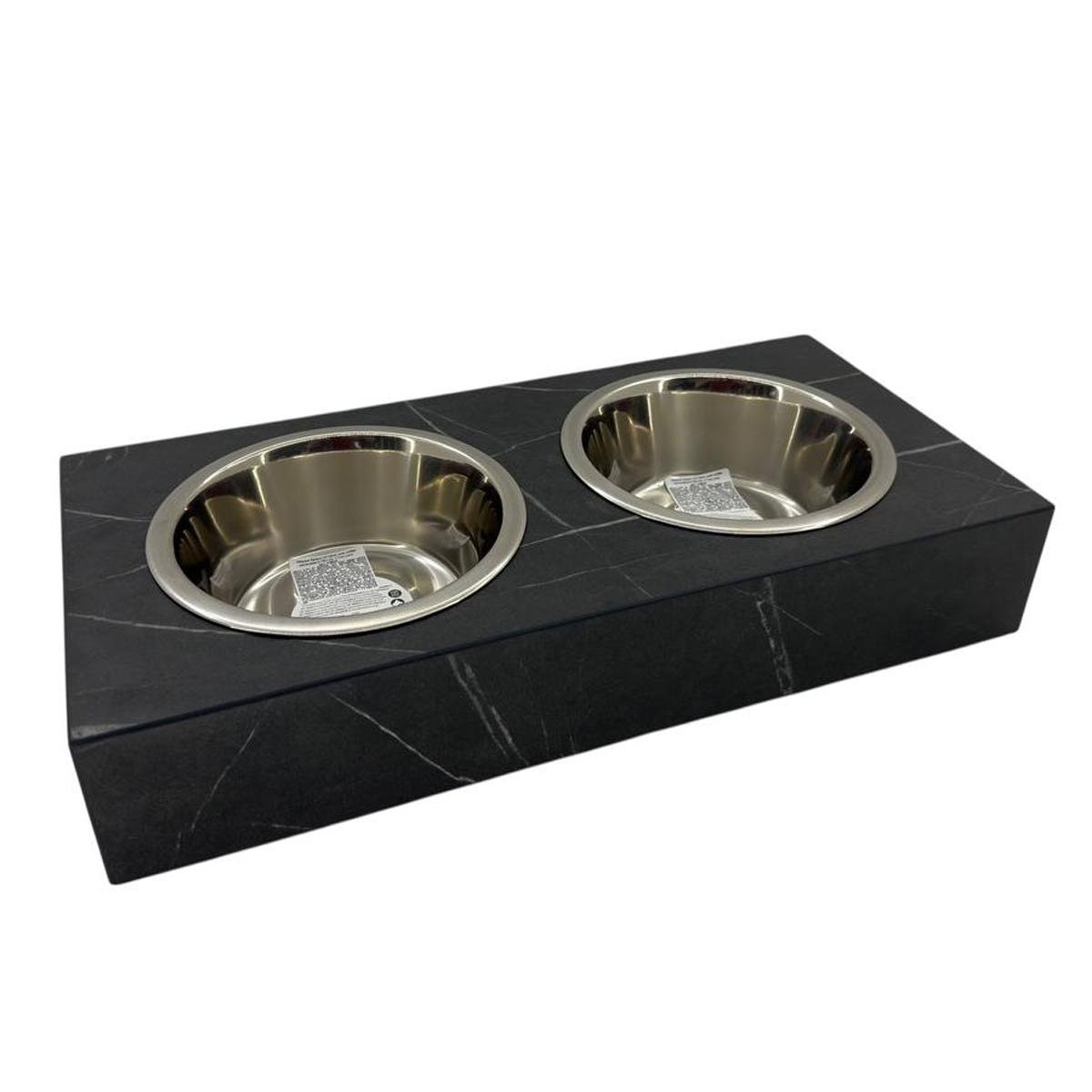 Миска для собак подвійна на підставці з фанери та покриттям Eger - фото 3