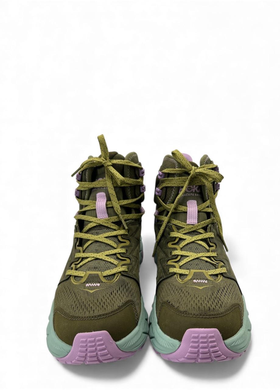Черевики чоловічі Hoka One One Anacapa Breeze MID 1134506 DOAG р. 44 28 см Хакі (30644518) - фото 4