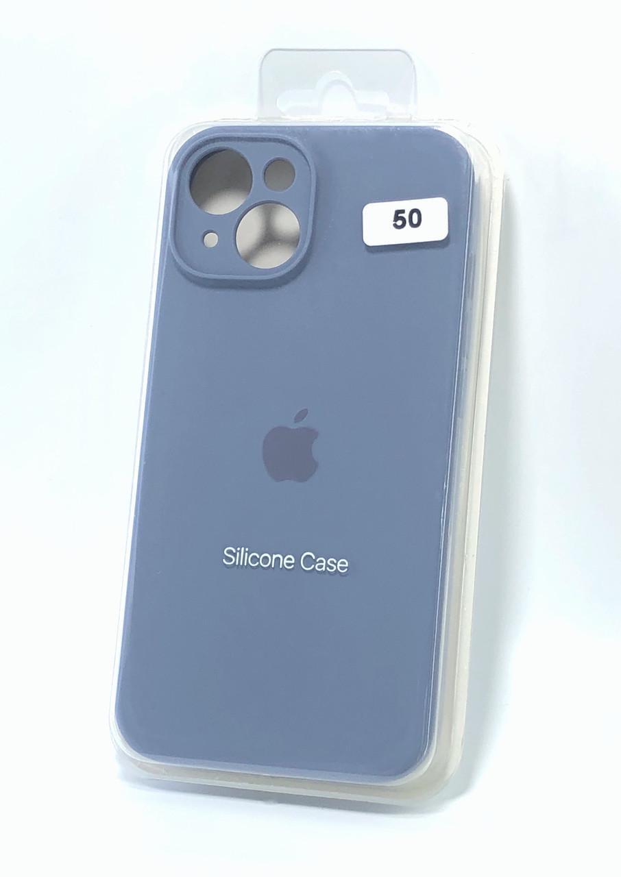 Чехол для телефона iPhone 14Plus Silicone Case FULL Camera №50 charcoal grey - фото 1