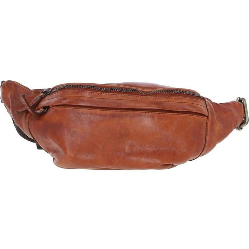 Поясная сумка Ashwood D102 кожаная Tan (D102 TAN)