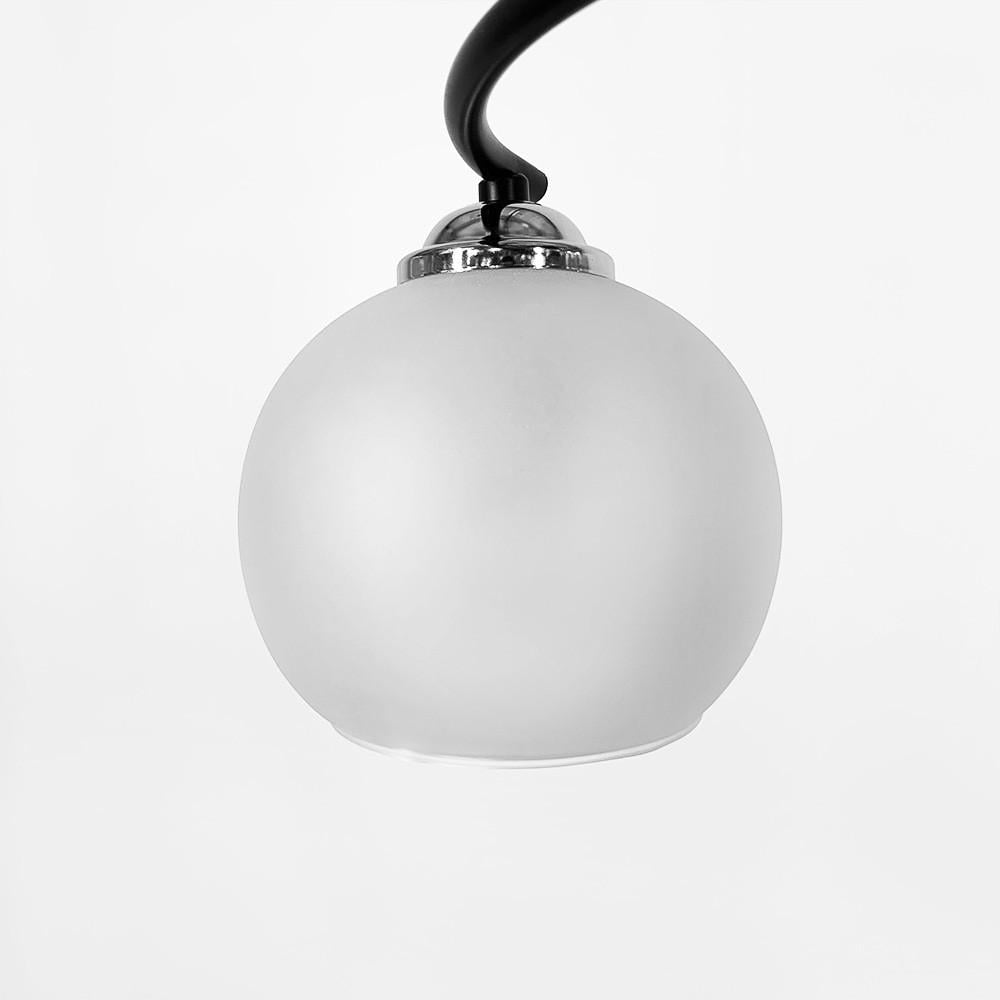 Люстра стельова на 3 плафони Чорний (50568/3B) - фото 4 Люстра стельова на 3 плафони Чорний (50568/3B) - фото 4