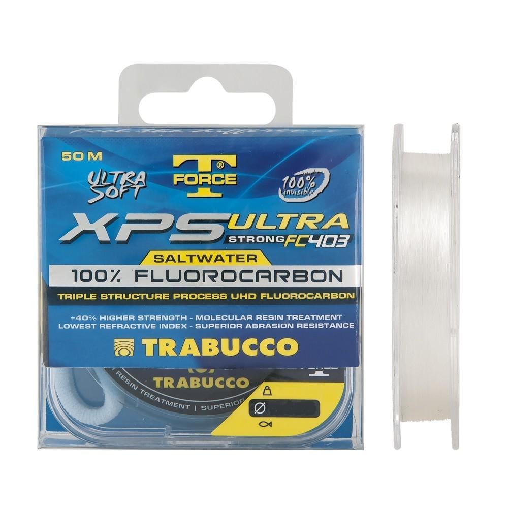 Флюрокарбон Trabucco T-FORCE XPS ULTRA SW 50 м 0,33 мм 10,11 кг