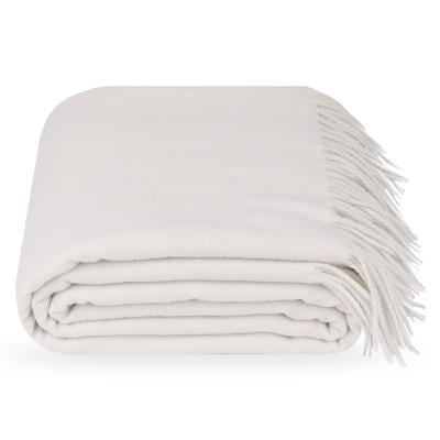 Плед овен 140х200 см Белый - фото 1 Плед овен 140х200 см Белый - фото 1