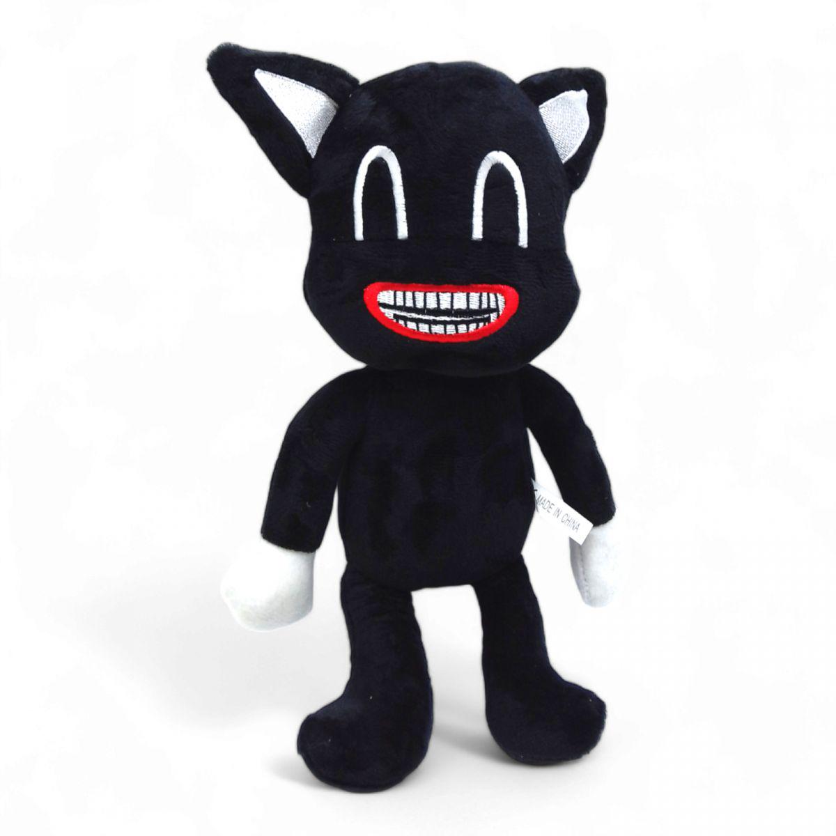 Мягкая игрушка Мультяшный Кот 30 см Черный (237369)