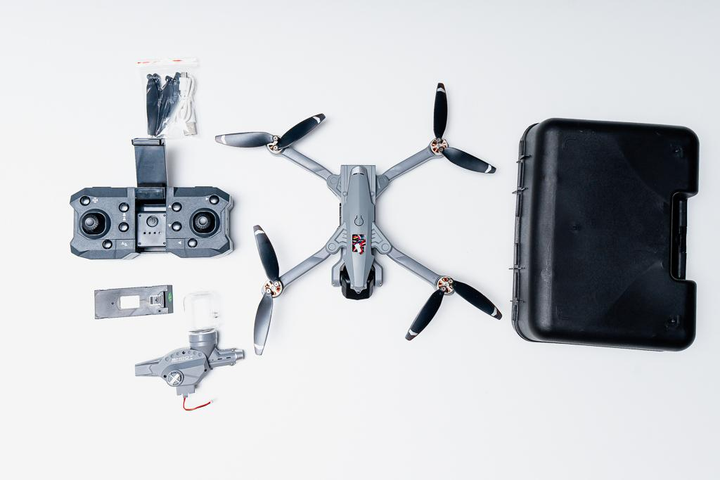 Радиоуправляемый дрон детский K11 с HD камерой и орбизами для стрельбы Серый (22585924) - фото 7 Радиоуправляемый дрон детский K11 с HD камерой и орбизами для стрельбы Серый (22585924) - фото 7