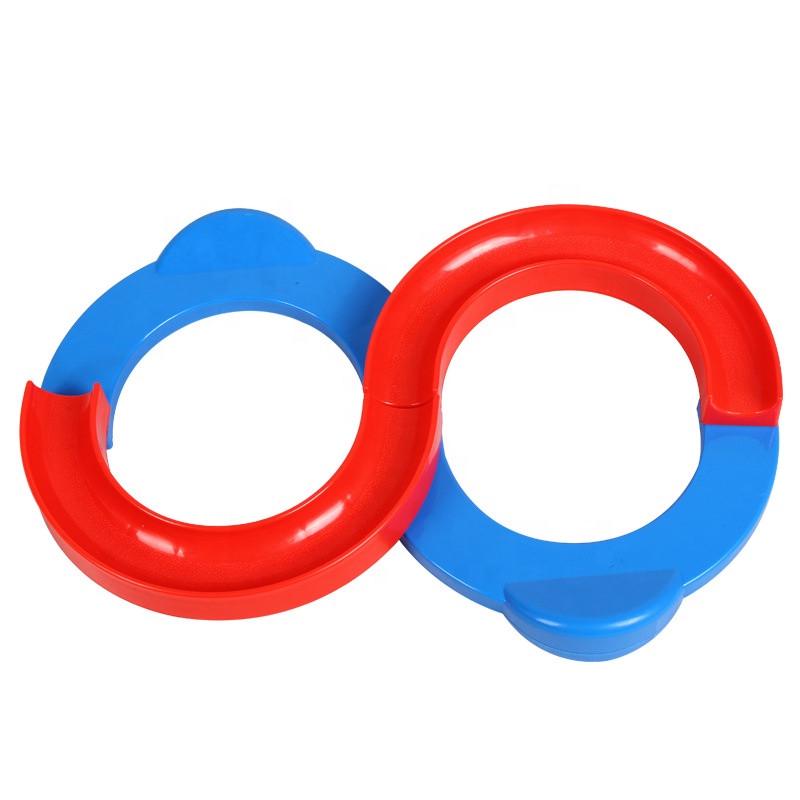 Интерактивная игрушка SUNROZ Creative Track развивающий трек "Бесконечная восьмерка" Сине-Красный (SUN2580)