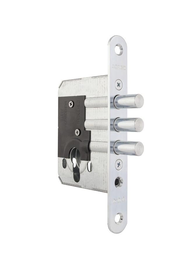 Замок дополнительный Gerda ZW 550 50 мм с бронепластиной (ZW-550)