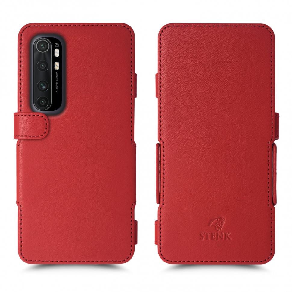 Чехол книжка Stenk Prime для Xiaomi Mi Note 10 Lite Красный (68100) Чехол книжка Stenk Prime для Xiaomi Mi Note 10 Lite Красный (68100)