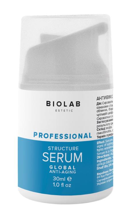 Сыворотка антивозрастная Biolab с трипептидом меди 30 мл (8005)