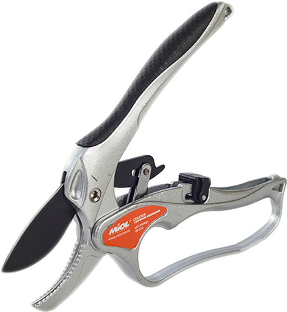 Секатор с храповым механизмом Miol 99-010 200 мм (406955E)