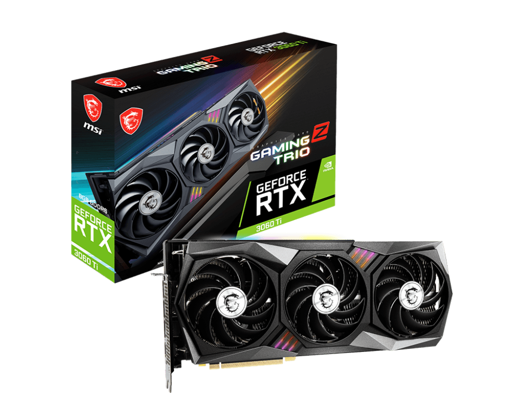 Видеокарта MSI RTX 3060 Ti GAMING Z TRIO 8G (21617379)