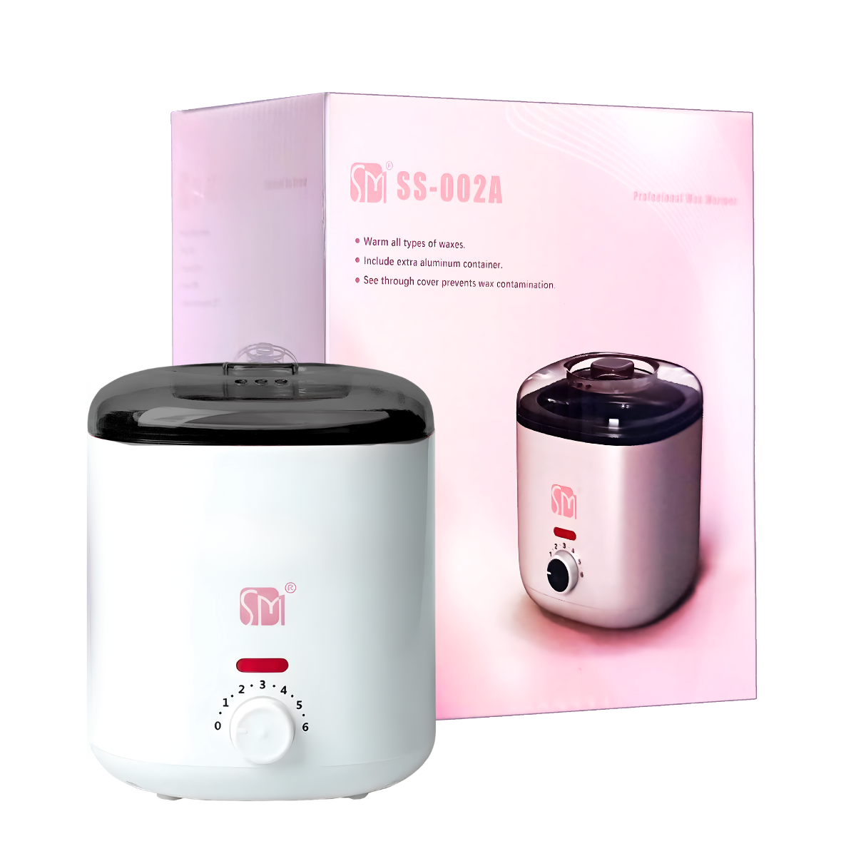 Воскоплав баночный WAX PRO 100 В YSM-5003A мини с регулятором температуры 200 мл
